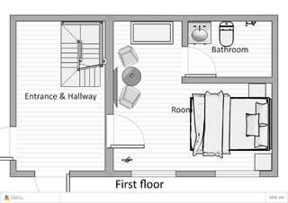 Гостевой дом Prime Apartments Брашов Двухместный номер с 1 кроватью и собственной ванной комнатой-32